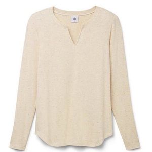 Cabi Simple T Heather Oatmeal (M)
